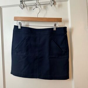 Navy skirt with pockets